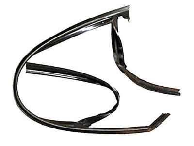 Ford DS7Z-5421596-B Run Channel, Black, Front Passenger Side DS7Z-5421596-B Ford Run Channel, Black, Front Passenger Side Product Photo 1 of 1