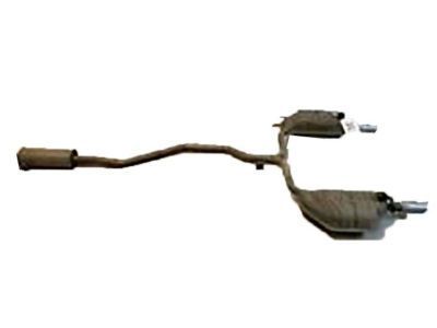 Mercury 6W7Z-5230-BC Muffler Assembly - Front