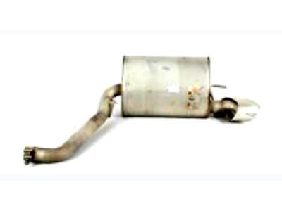 Ford 9C2Z-5230-C Muffler And Pipe Assembly - Rear