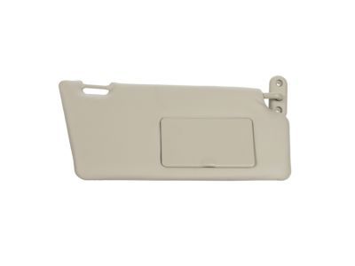 8S4Z-5404104-AA Ford Sunvisor, Gray, Passenger Side Product Photo 3 of 5