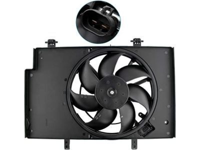 Ford BE8Z-8C607-A Motor And Fan Assy - Engine Cooling