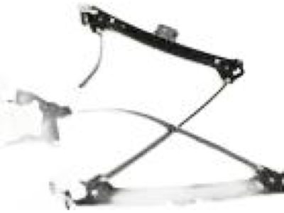 FR3Z-7623200-D Ford Regulator Assembly, Passenger Side Product Photo 4 of 4