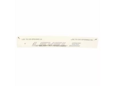 6L5Z-9925622-FA Ford Decal - Name Plate Product Photo 1 of 1
