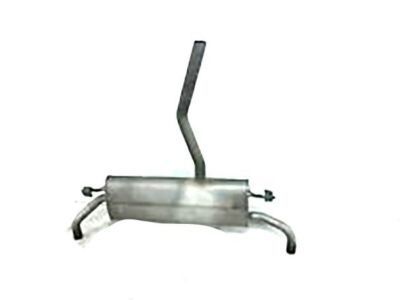 Mercury 7L2Z-5230-A Muffler And Pipe Assembly - Rear