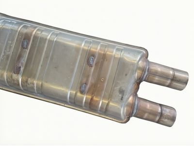 JR3Z-5A289-A Ford Front Muffler Product Photo 3 of 4