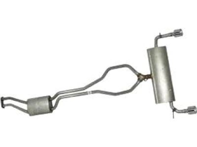 BA1Z-5230-B Ford Muffler Assembly - Centre And Rear Product Photo 2 of 3