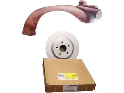 3F2Z-2C026-AA Ford Disc - Brake Product Photo 3 of 5