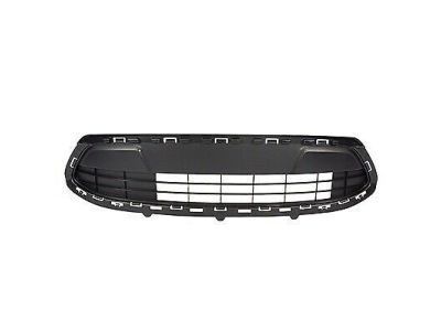 AE8Z-8200-LA Ford Bumper Grille, Front Lower Product Photo 2 of 2
