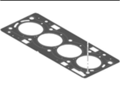 BM5Z-6051-A Ford Gasket - Cylinder Head Product Photo 1 of 1