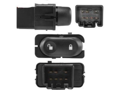 Mercury 1L2Z-14028-AA Switch Assembly - Front Door - Center