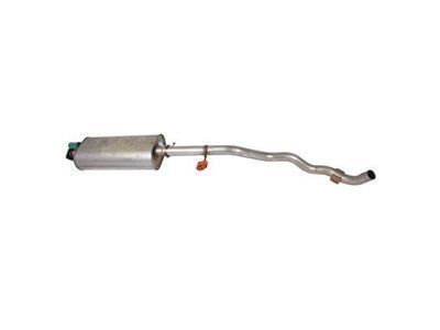 Ford 9L5Z-5230-A Muffler And Pipe Assembly - Rear