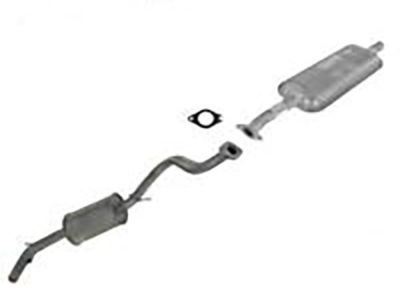 Ford CT4Z-5230-B Muffler Assembly - Centre And Rear