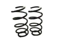Ford DV6Z-5310-D Coil Spring, Purple/White, Front Ford DV6Z-5310-D Coil Spring, Purple/White, Front