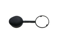 Ford 7L7Z-19A487-BA Power Outlet Cover, Charcoal, Rear Passenger Side