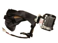 Mercury Seat Belt - 8L8Z-78611B08-AF Lap & Shoulder Belt, Charcoal Black, Front Passenger Side