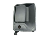Ford F-250 Super Duty Exterior Door Handle - 7C3Z-2522404-AA Handle, Outside, Black/Charcoal, Front Outer Passenger Side