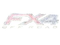 Ford CC3Z-9925622-AA Decal, Red/Silver, Rear Ford CC3Z-9925622-AA Decal, Red/Silver, Rear