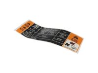 Ford DG9Z-1503050-A Decal Ford DG9Z-1503050-A Decal