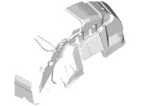 Ford DP5Z-5428083-A Insulator - Wheelhouse, Driver Side Ford DP5Z-5428083-A Insulator - Wheelhouse, Driver Side
