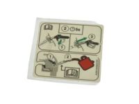 Ford AU5Z-9A095-D Info Label Ford AU5Z-9A095-D Info Label
