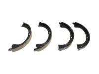 Lincoln Parking Brake Shoes - 7L1Z-2A753-A Parking Brake Shoes, Rear