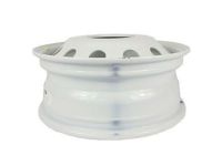 Ford CK4Z-1015-B Wheel, Steel, White Ford CK4Z-1015-B Wheel, Steel, White