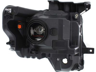 Ford DL3Z-13008-FB Headlamp Assembly, Black, Front Driver Side