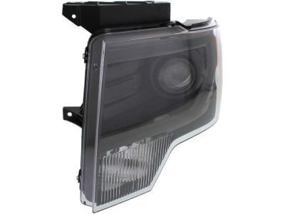Ford DL3Z-13008-FB Headlamp Assembly, Black, Front Driver Side
