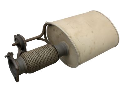 Ford FL3Z-5230-A Muffler And Pipe Assembly - Rear