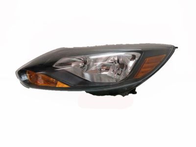 Ford BM5Z-13008-M Headlamp Assembly, Black, Front Driver Side