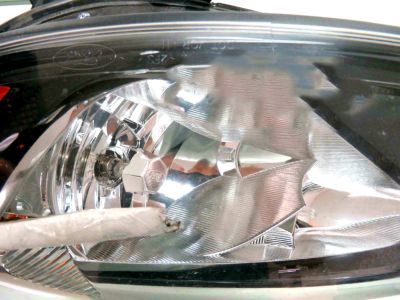 Ford BM5Z-13008-M Headlamp Assembly, Black, Front Driver Side