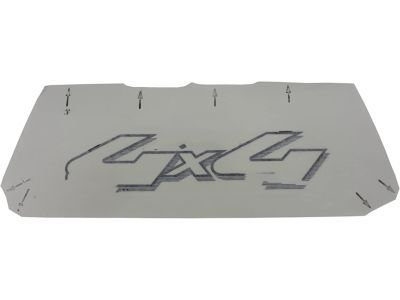 Ford 4L3Z-9925622-EAB Decal, Rear