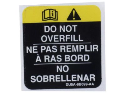 Ford DU5Z-8B099-A Decal