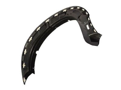 Ford 8C3Z-16038-CA Wheel Opening Molding, Black, Front Passenger Side