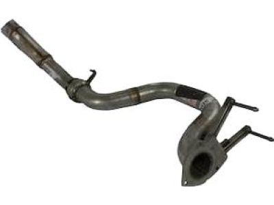 Ford DC3Z-5230-B Muffler And Pipe Assembly - Rear, Front