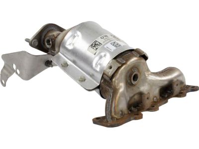 Ford F2GZ-5G232-D Exhaust Manifold And Catalyst Assembly, Front