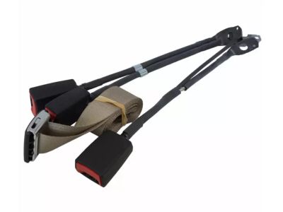 Ford 5C3Z-25611B60-AAA Belt And Buckle Assembly, Front Center Passenger Side