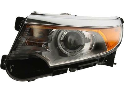 Ford BT4Z-13008-KCP Headlamp Assembly Without Bulbs, Driver Side