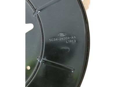 Ford 7C3Z-2B159-B Backing Plate, Front Passenger Side