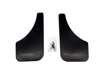 Ford F6AZ-16A550-AA Mud Guard, Black, Rear