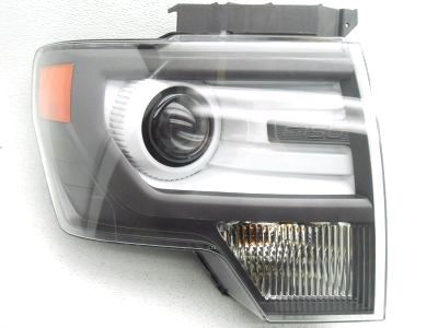 Ford DL3Z-13008-CB Headlamp Assembly, Black, Front Driver Side