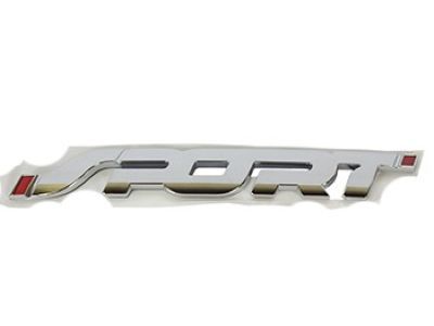 Ford DB5Z-9942528-D Nameplate, Rear