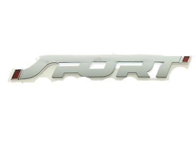 Ford DB5Z-9942528-D Nameplate, Rear