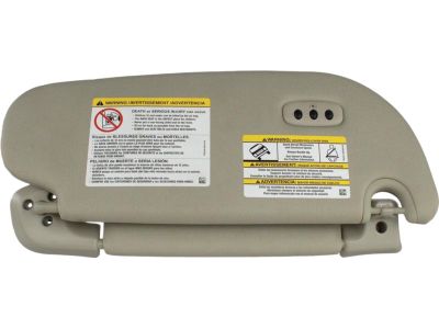 Ford FL7Z-7804105-AC Visor Assembly - Sun, Driver Side