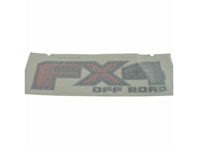 Ford FL3Z-9925622-BA Decal, Red/Silver, Rear