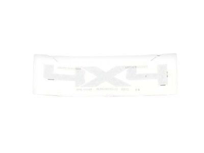 Ford 9L3Z-9925622-EB Decal, Brilliant Silver, Rear
