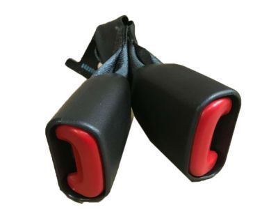 Ford 9W7Z-5460044-AC Buckle End, Black/Charcoal, Rear