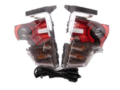 Ford DL3Z-13008-BB Headlamp Assembly, Black, Front Passenger Side