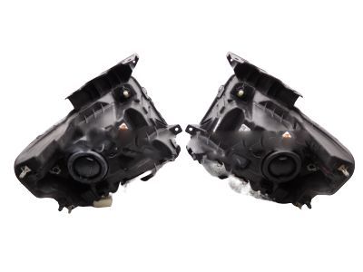 Ford DL3Z-13008-BB Headlamp Assembly, Black, Front Passenger Side