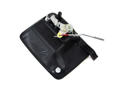 Ford 7C3Z-2626600-AA Handle, Outside, Black, Rear Outer Passenger Side